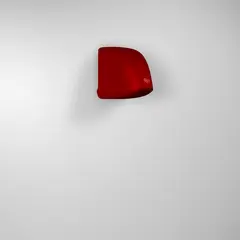 Hårfön REZ Beluga FIX Röd Fastmonterad varmluftsfön