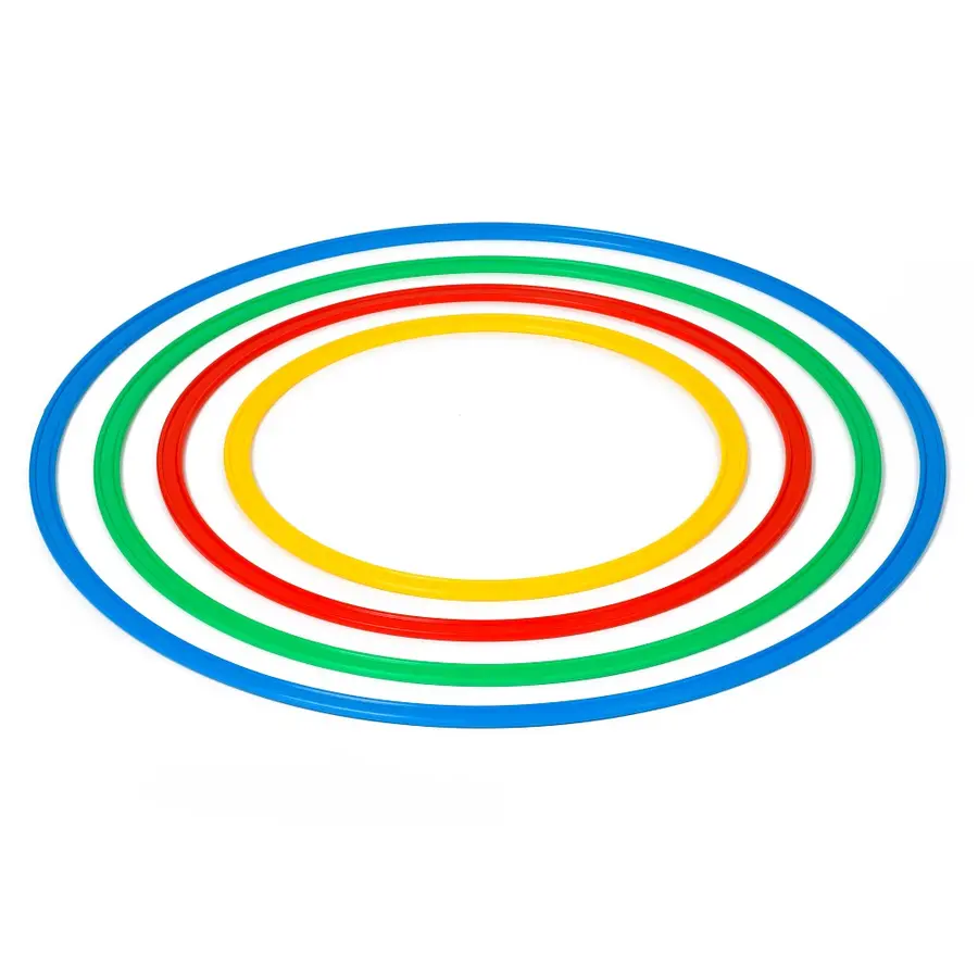 Koordinationsring 70 cm | 1 st Platt ring för aktivitet | Blå 