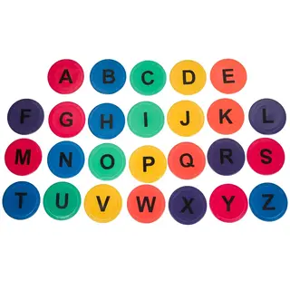 Markeringsplattor med bokstäver Floor Markers Letters A-Z