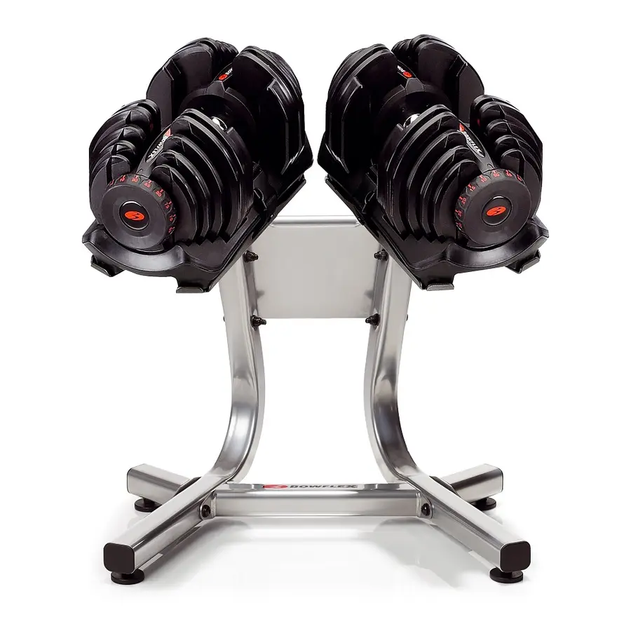 Bowflex Selecttech Dumbbells 4-41 kg Justerbar hantel | 17 viktnivåer 