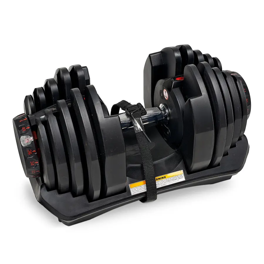 Bowflex Selecttech Dumbbells 4-41 kg Justerbar hantel | 17 viktnivåer 