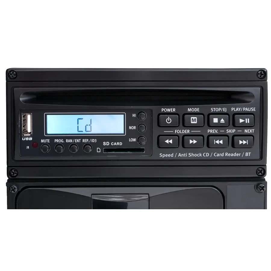TLS M200 Combi Battery  Sound System Kasettbandsspelare | CD | Bluetooth 