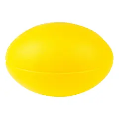 Rugbyboll i skum ø 16 cm 30 cm | 300 gram | Gul