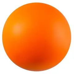 Skumboll PU-skum 18 cm orange Mjuk lekboll med bra studs
