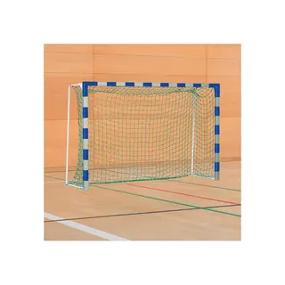 Håndballmål 3x2 m | Standard modell Rød/Sølv | Foldbare nettbøyler