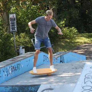 Pedalo Rolling Board |  Balance Board Balansbr&#228;da | Vippbr&#228;da | 78 x 43 cm