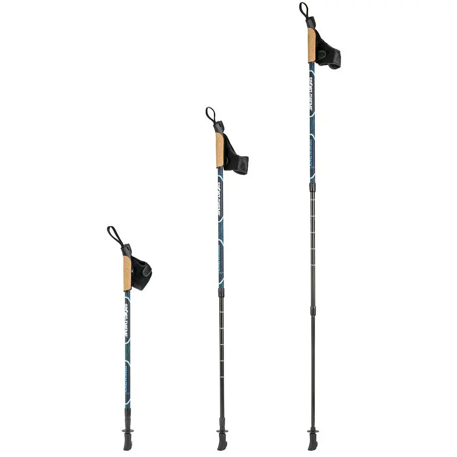 Gåstavar 'Premium Tra Justerbar längd 100 - 135 cm 