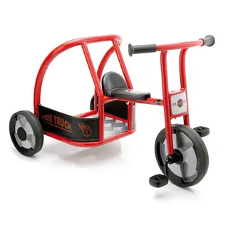 Trehjuling Brandbil 101x59x61 cm