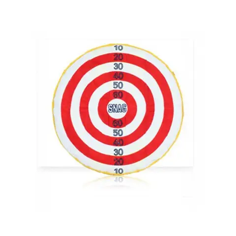 Bullseye Small Karborrem&#229;ltavla f&#246;r kardborrebollar