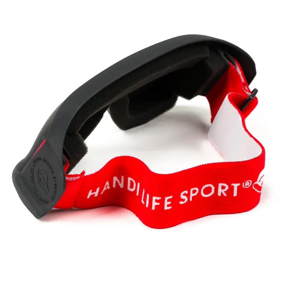 Handi Life Goalball Mask - röd Ögonbindel Goalboll 