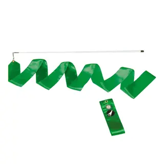 Gymnastikband 6 meter RG Band f&#246;r t&#228;vling | Gr&#246;n