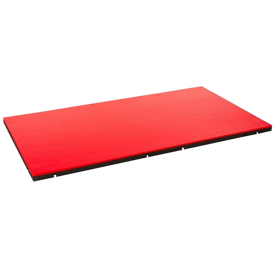 Kampsportsmatta 200x100x5 cm I-TIS Trocellen | ProGame | Judomatta | Röd 