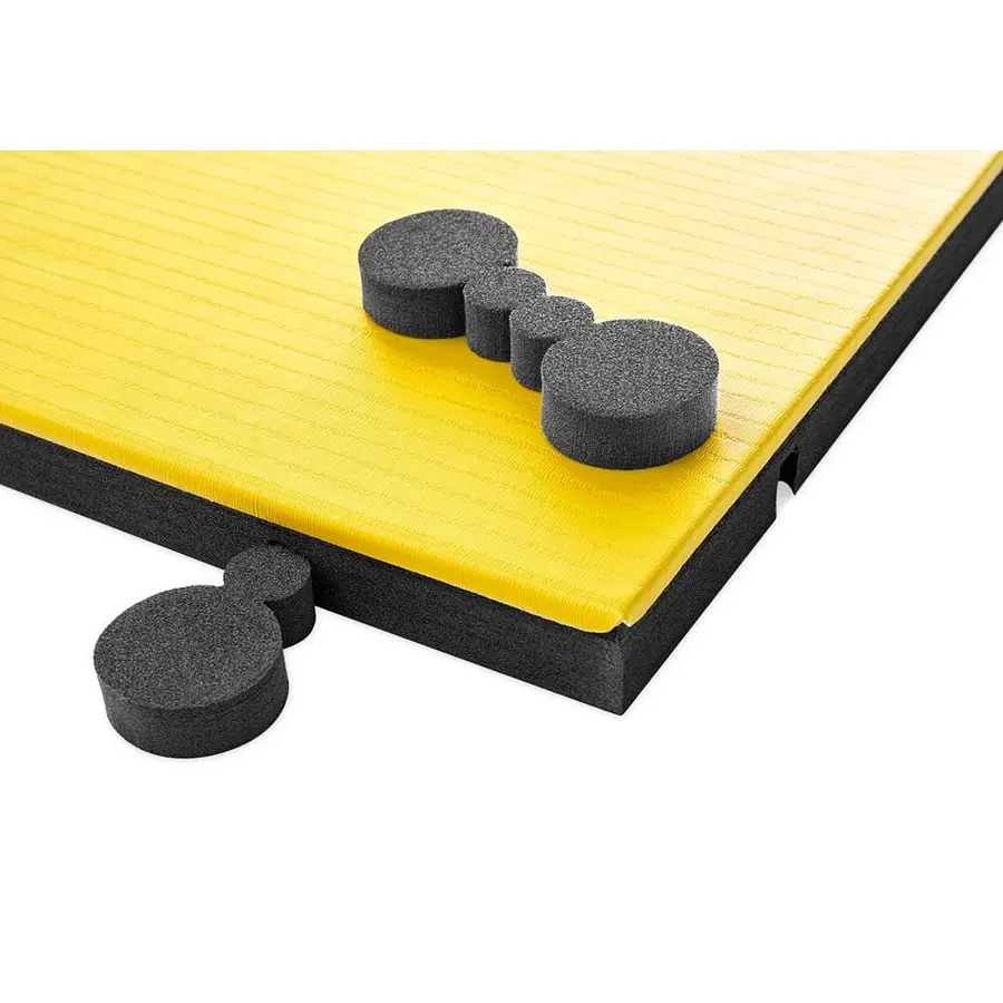 Kampsportsmatta 200x100x5 cm I-TIS Trocellen | ProGame | Judomatta | Gul 