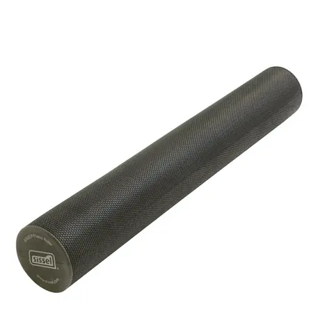 Sissel Pilates Roller Pro Svart Yogarulle | Skumrulle | 15 x 100 cm