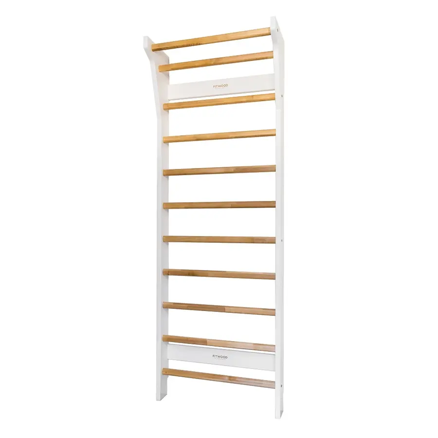 FITWOOD™ Wall Bars Weiß mit Birke 