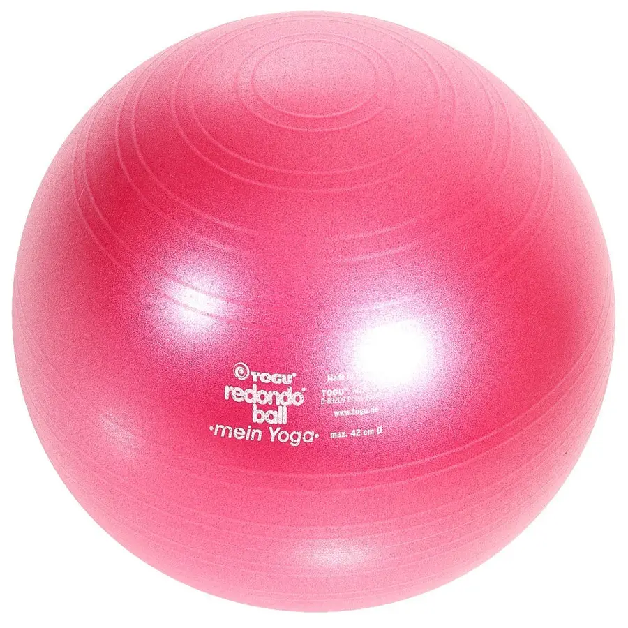 Togu Redondo Yogaboll 42 cm | 500 g | Rubinröd 
