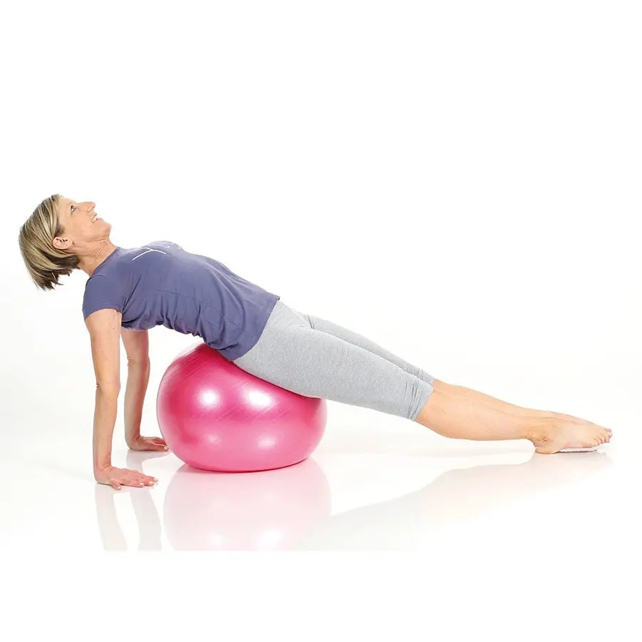 Togu Redondo Yogaboll 42 cm | 500 g | Rubinröd 