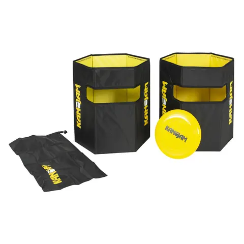 KanJam® Pack`N Go  | Ihopfällbart kastsp Portabelt KanJamspel | Fällbara korgar