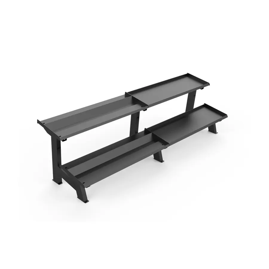 Kettlebellställ ata 2 hyllor 