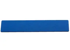 Markeringsplatta Bl&#229; Gummilinje f&#246;r planer 35cm x 7cm x 3mm
