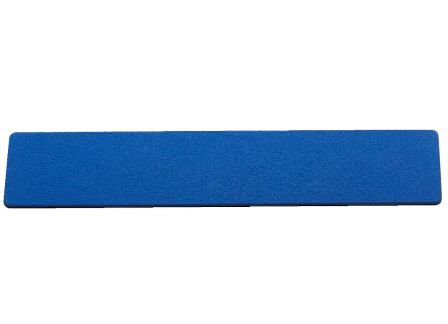 Markeringsplatta Blå Gummilinje för planer 35cm x 7cm x 3mm 