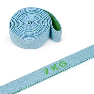 Träningsband i textil Lätt Kan användas i vatten | 7 kg | Grå/grön 