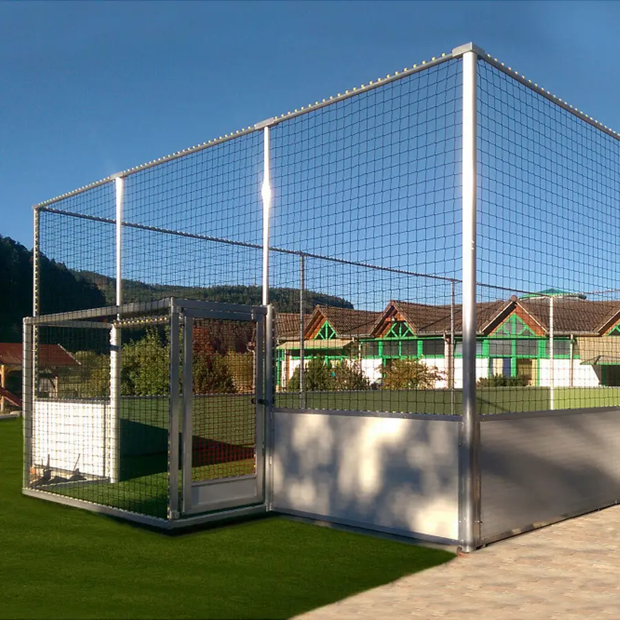 Multiarena Arena Pro 10 × 7 m Robust plan med integrerade mål 