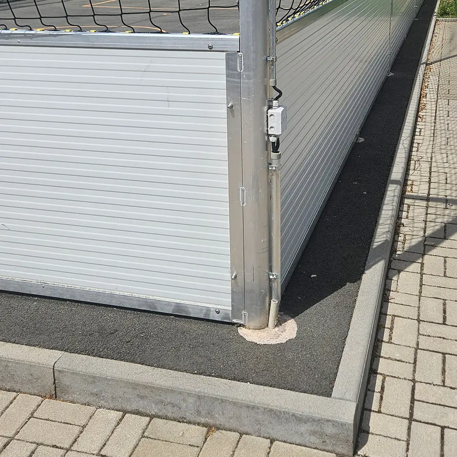 Multiarena Arena Pro 10 × 7 m Robust plan med integrerade mål 