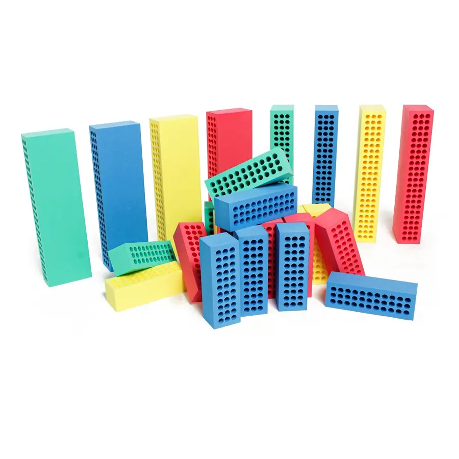 Skumklossar BlockX | Starter Set 44 st skumklossar med väska 