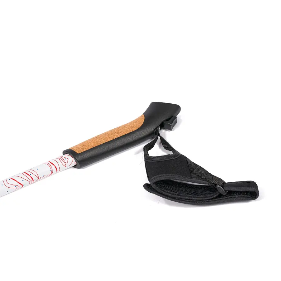 Gåstavar Sport-Thieme Lock Up Pro Justerbar längd 100-135 cm 