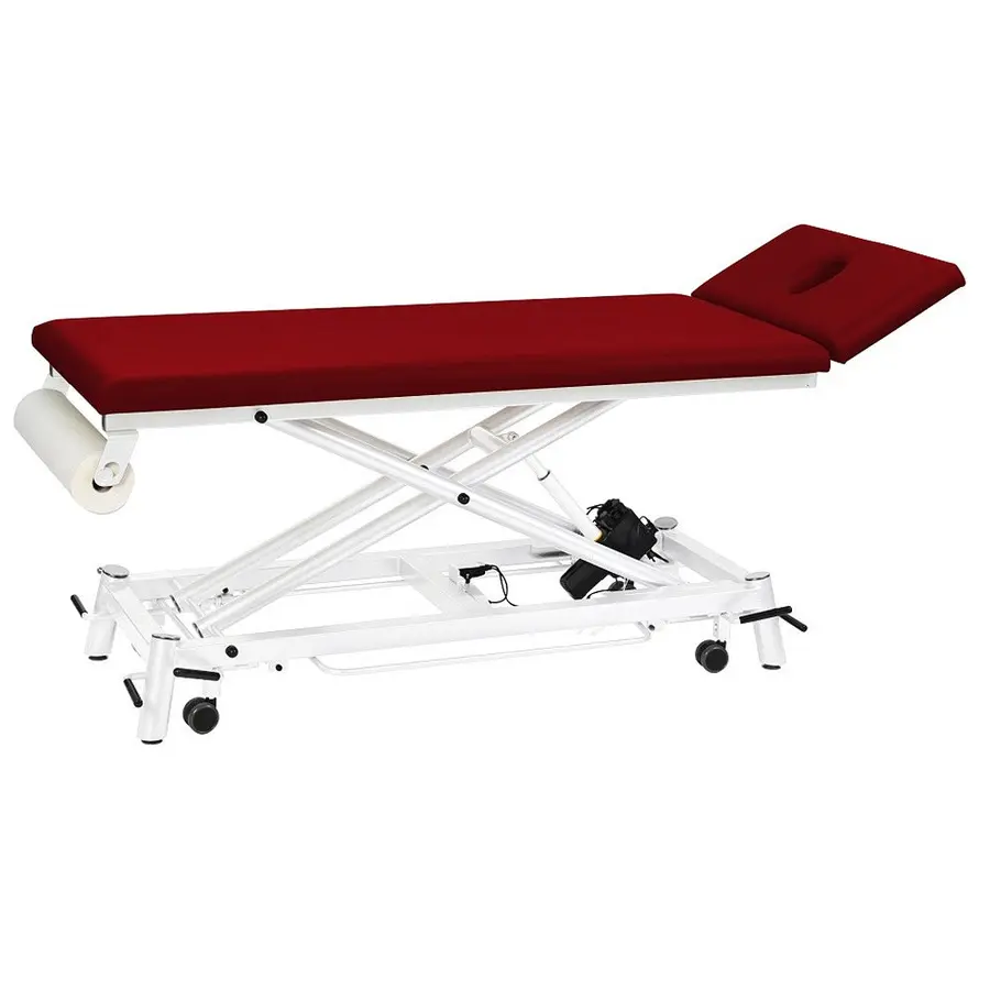 Behandlingsbänk Ecofresh White Röd | 200 x 68 cm liggyta 