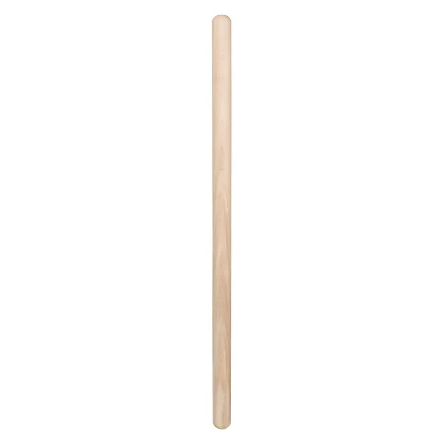 Gymnastikstång i lackerad bok 100 cm Diameter 2,5 cm 
