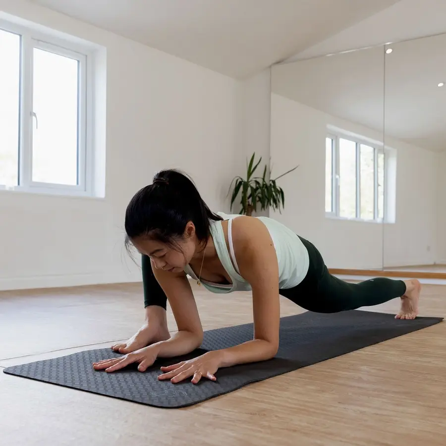 Yogamatta Evolution Eco Svart 183 x 60 x 0,4 cm 