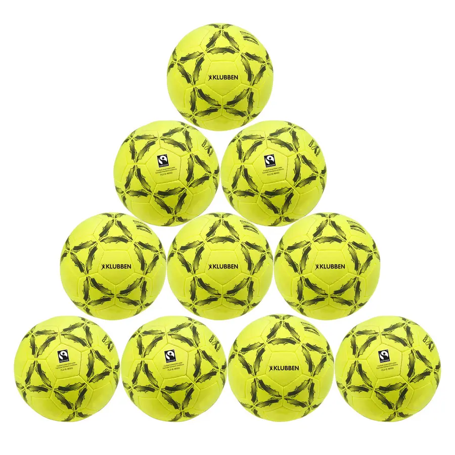 Fotboll CoreX Indoor Fairtrade 10 st. Träningsboll | Inomhusfotboll 