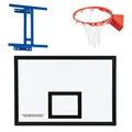 Basketkorg med platta och väggfäste För inomhusbruk | 30 cm utliggning