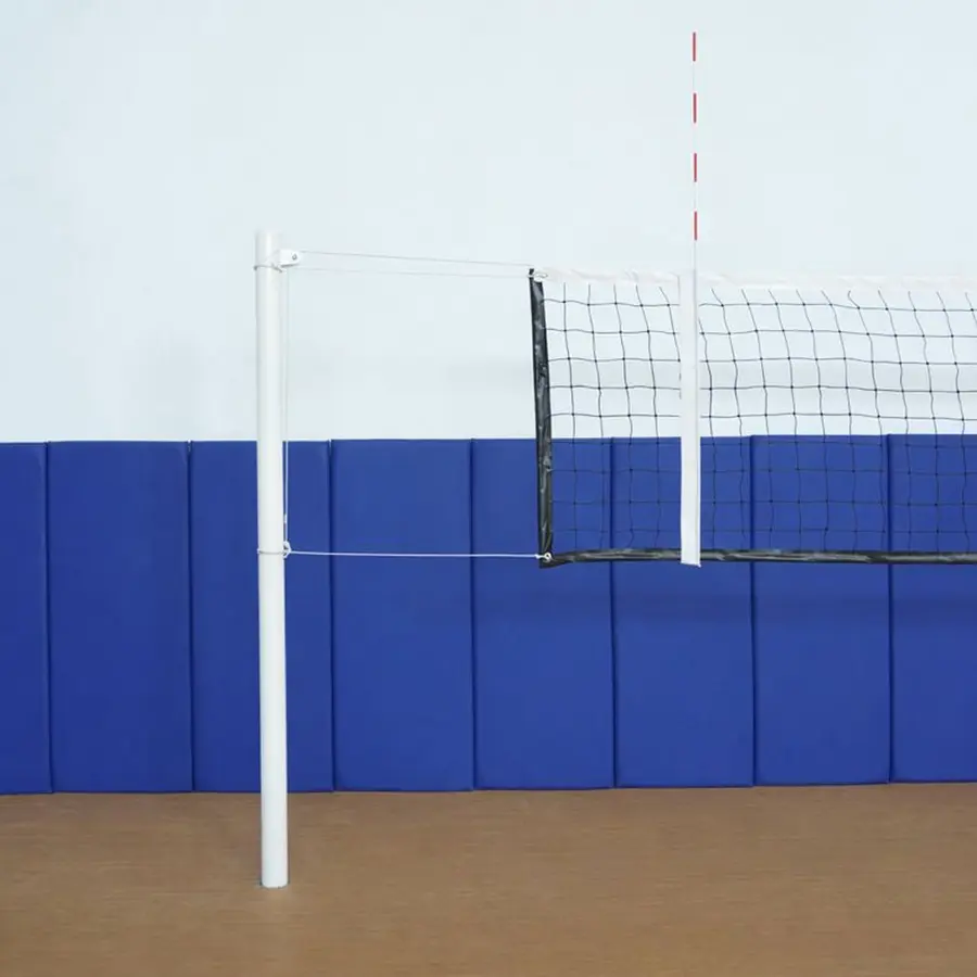 Beachvolleybollstolpar med nät Justerbar höjd 