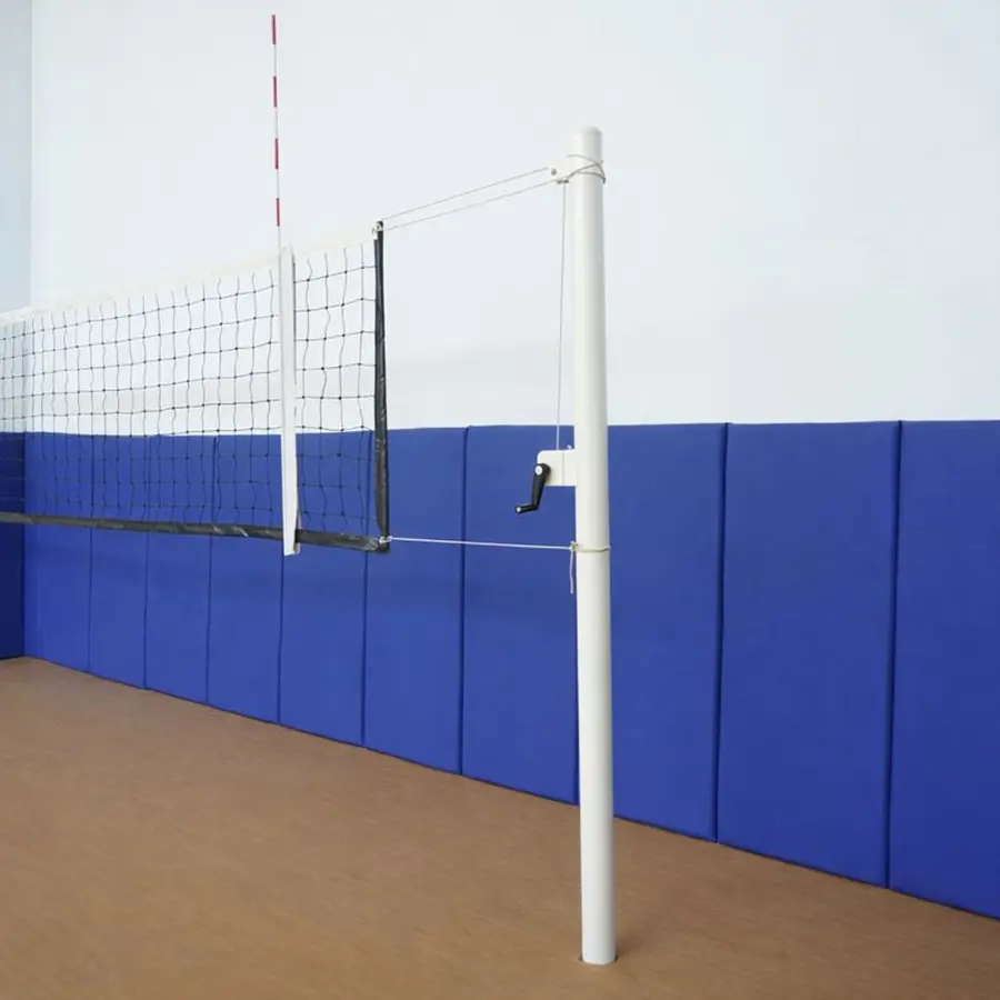 Beachvolleybollstolpar med nät Justerbar höjd 