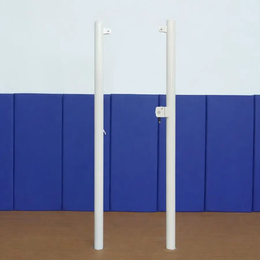 Beachvolleybollstolpar med nät Justerbar höjd 