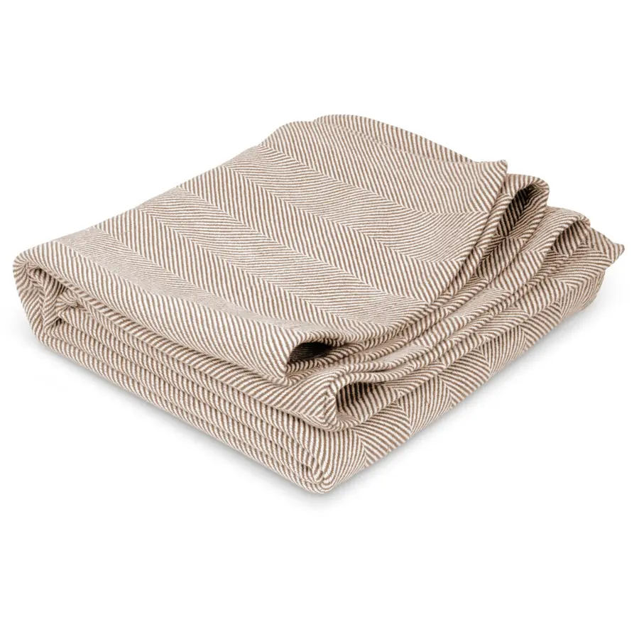 Yoga pläd Yogafilt i handvävd bomull | Natur 