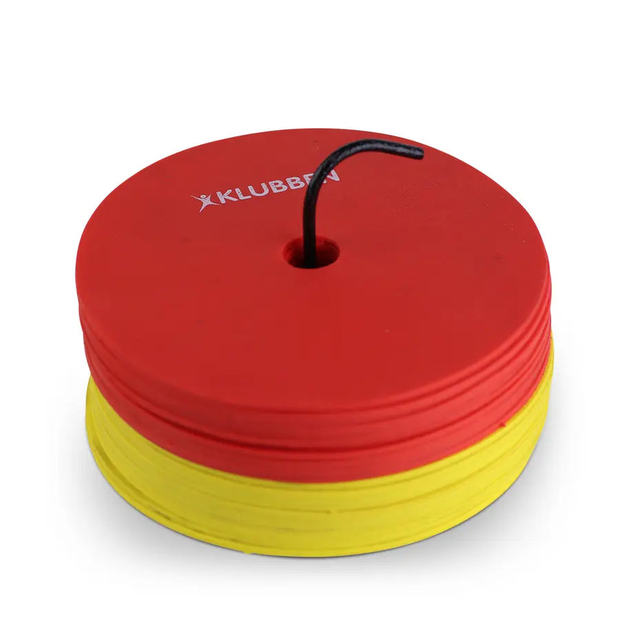 Markeringsplattor Klubben 24 st Halksäkra| Non slip | Spot Markers 15 cm 