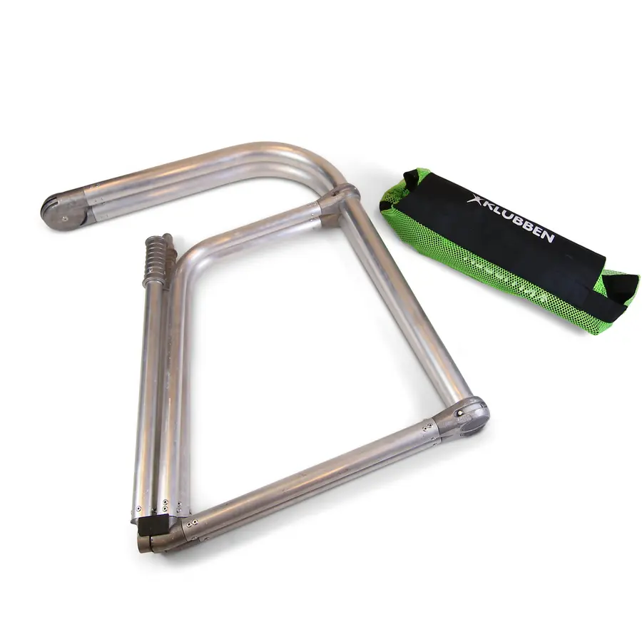Klubben Pro-Alu Fotbollsmål 120x80 cm Hopfällbart minimål 