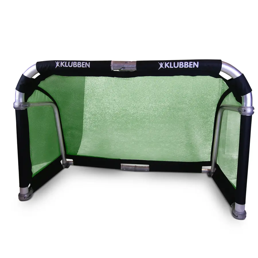 Klubben Pro-Alu Fotbollsmål 120x80 cm Hopfällbart minimål 