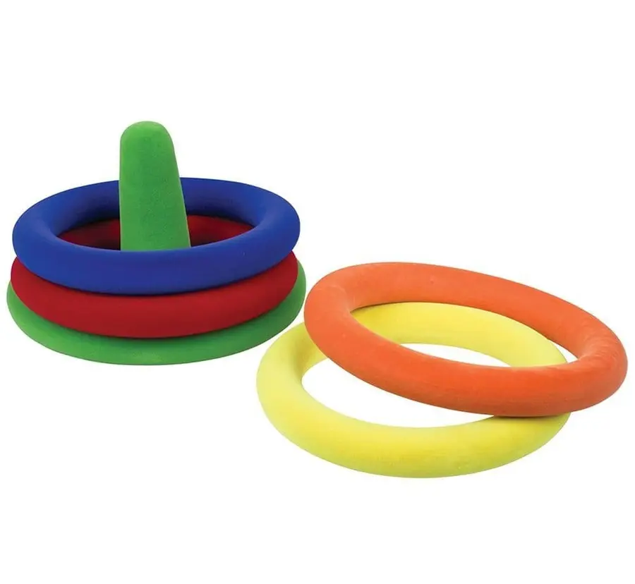 Ringspel i naturgummiskum Rubbabu 