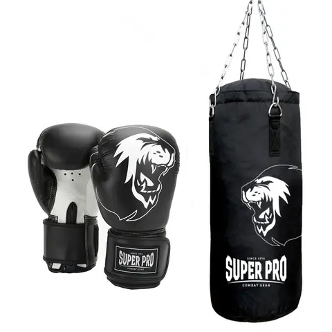 Boksesett Super Pro Box til barn Boksesekk | Boksehansker 6 oz