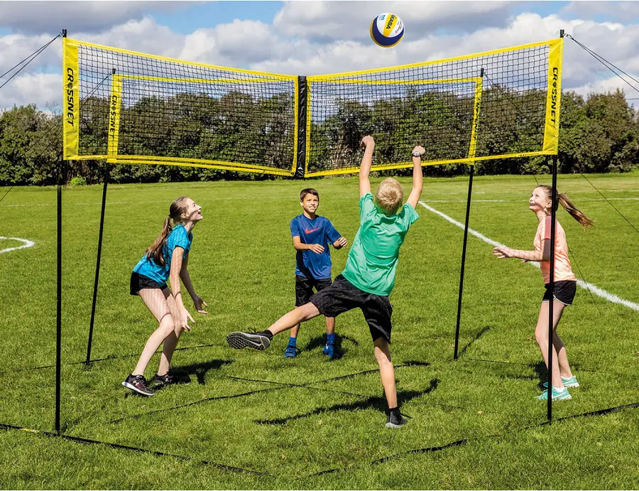 Crossnet Volleyboll Set Kryssnät | Stolpar | Planmarkering 