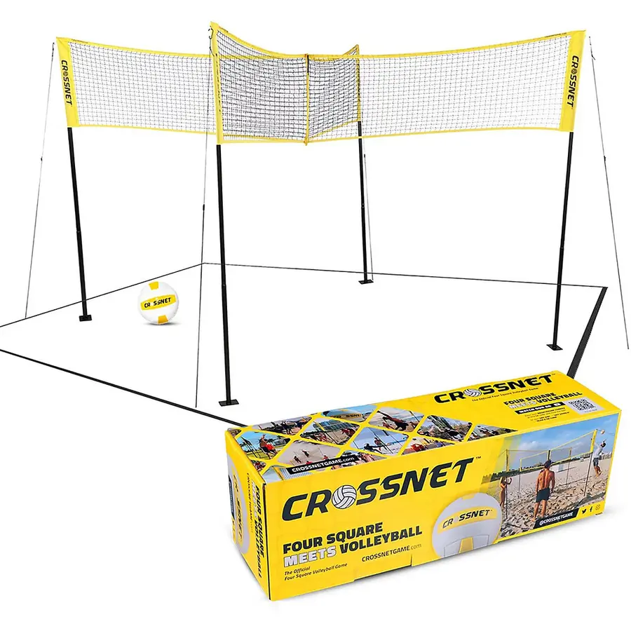 Crossnet Volleyboll Set Kryssnät | Stolpar | Planmarkering 