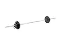 Viktset Gjutj&#228;rn 50 kg Skivst&#229;ng 180 cm | viktskivor| Fj&#228;derl&#229;s