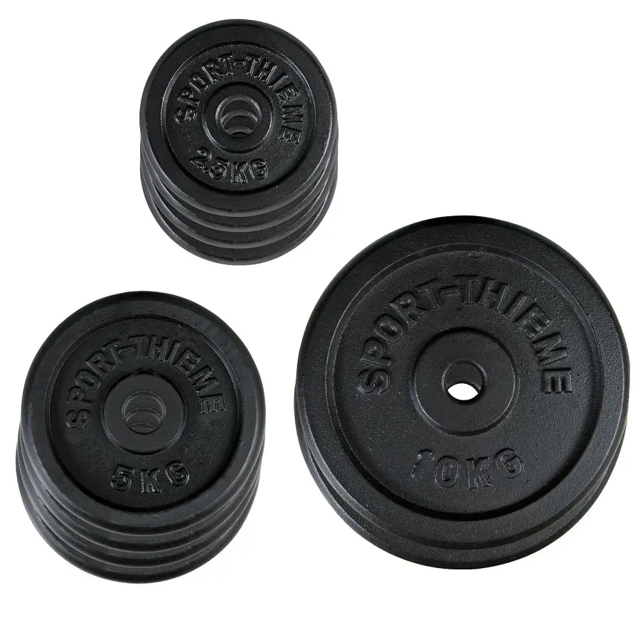 Viktkivor | gjutjärn|  50 kg | 30mm 4x2,5kg | 4x5kg | 2x10 kg 