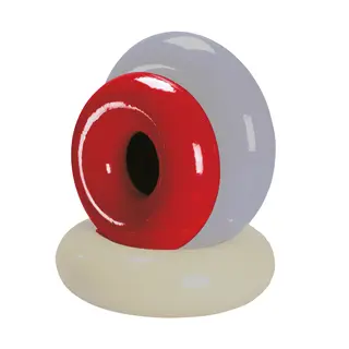 Badring Dan float &#248; 80 cm r&#246;d flytring