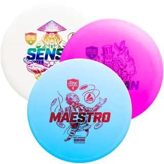 Disc Golf starter set Discmania Komplett set til frisbeegolf